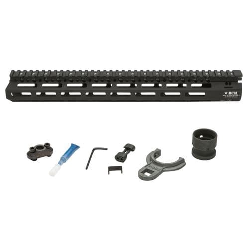 BCM MCMR15556BLK BCMGunfighter MCMR AR-15 Black Hardcoat Anodized Aluminum 15" M-LOK BCM MCMR15556BLK BCMGunfighter MCMR AR-15 Black Hardcoat Anodized Aluminum 15" M-LOK