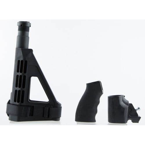 SB Tactical 870SBM401SB AR Brace Remington Tac-14 Complete Kit 10.25" L x 2.1" W Elasto-Polymer Black SB Tactical 870SBM401SB AR Brace Remington Tac-14 Complete Kit 10.25" L x 2.1" W Elasto-Polymer Black