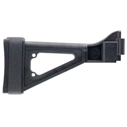 SB Tactical SBTI01SB Specialty Brace SBTi Side Folding B&T APC/HK UMP Elasto-Polymer Black 10.5" L x 1.25" W SB Tactical SBTI01SB Specialty Brace SBTi Side Folding B&T APC/HK UMP Elasto-Polymer Black 10.5" L x 1.25" W