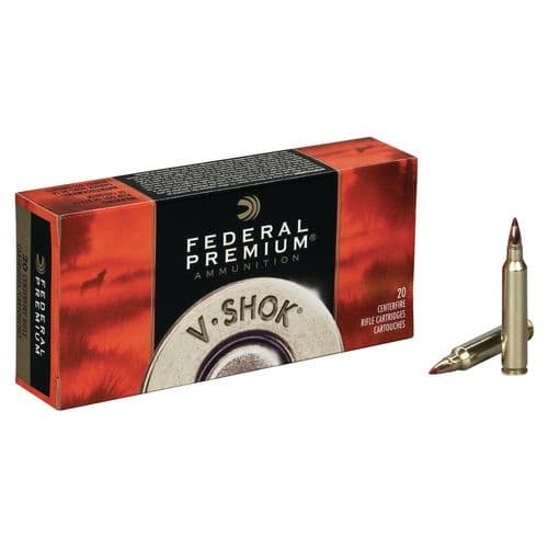 Federal P204B Premium V- Shok 204 Ruger 32 gr Nosler Ballistic Tip (NBT) 20 Bx/ 10 Cs Federal P204B Premium V- Shok 204 Ruger 32 gr Nosler Ballistic Tip (NBT) 20 Bx/ 10 Cs