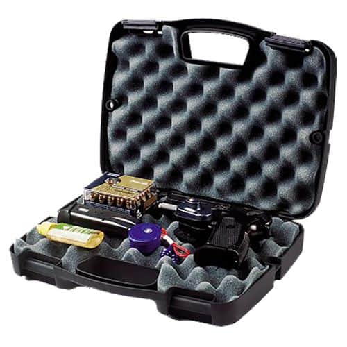 Plano SE Single Scoped Pistol Case - Polymer Plastic with Black Finish, Foam Padding & Latches 10137 Plano SE Single Scoped Pistol Case - Polymer Plastic with Black Finish, Foam Padding & Latches 10137
