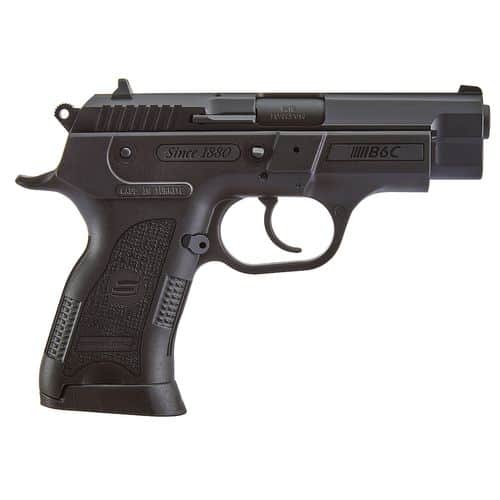 Sar USA B6C9BL B6C Compact 9mm Luger 3.80" 13+1 (2) Black Polymer Frame Black Oxide Steel Slide Black Polymer Grip Sar USA B6C9BL B6C Compact 9mm Luger 3.80" 13+1 (2) Black Polymer Frame Black Oxide Steel Slide Black Polymer Grip