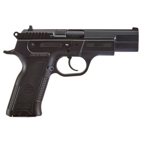 Sar USA B69BL B6 9mm Luger 4.50" 17+1 (2) Black Polymer Frame Black Steel Slide Black Polymer Grip Sar USA B69BL B6 9mm Luger 4.50" 17+1 (2) Black Polymer Frame Black Steel Slide Black Polymer Grip