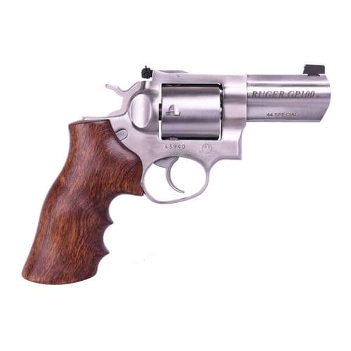 RUGER GP100 STAINLESS .44SPC 3-INCH 5RD TALO EXCLUSIVE RUGER GP100 STAINLESS .44SPC 3-INCH 5RD TALO EXCLUSIVE