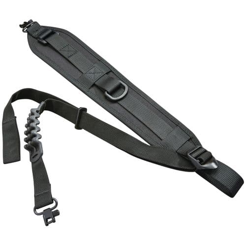 Butler Creek 80095 Quick Carry Sling 1.25" W x 27"- 36" L Adjustable Padded Black Neoprene for Rifle/Shotgun Butler Creek 80095 Quick Carry Sling 1.25" W x 27"- 36" L Adjustable Padded Black Neoprene for Rifle/Shotgun