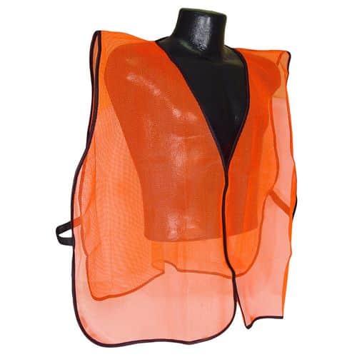 Radians SVO Safety Vest OSFA Orange Polyester Mesh Radians SVO Safety Vest OSFA Orange Polyester Mesh