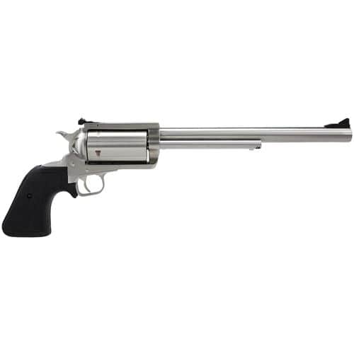 Magnum Research BFR500SW10 BFR Long Cylinder SAO 500 S&W 5rd 10" Overall Stainless Steel with Black Rubber Grip Magnum Research BFR500SW10 BFR Long Cylinder SAO 500 S&W 5rd 10" Overall Stainless Steel with Black Rubber Grip