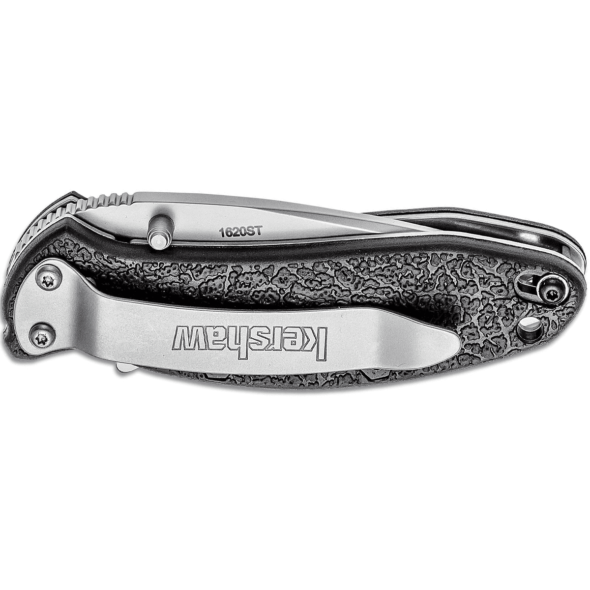 Kershaw 1620ST Scallion 2.40" Drop Point Part Serrated Bead Blasted 420HC Steel FRN Black Handle Folding Kershaw 1620ST Scallion 2.40" Drop Point Part Serrated Bead Blasted 420HC Steel FRN Black Handle Folding