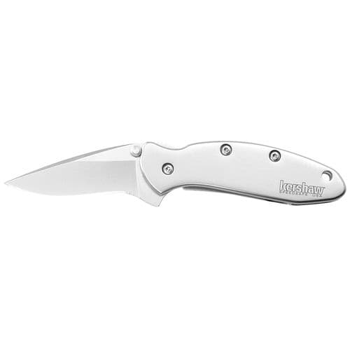 Kershaw 1600 Chive 1.90" Drop Point Plain Bead Blasted 420HC Steel Handle Folding Kershaw 1600 Chive 1.90" Drop Point Plain Bead Blasted 420HC Steel Handle Folding
