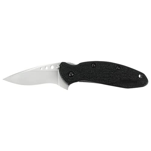 Kershaw 1620 Scallion 2.40" Drop Point Plain Bead Blasted 420HC Steel FRN Black Handle Folding Kershaw 1620 Scallion 2.40" Drop Point Plain Bead Blasted 420HC Steel FRN Black Handle Folding