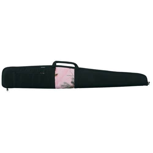 Bulldog BD215 Camo Panel Shotgun Case Water-Resistant, Floatable 52" Black with Camo Pink Panel Nylon with Full Length Zipper Bulldog BD215 Camo Panel Shotgun Case Water-Resistant, Floatable 52" Black with Camo Pink Panel Nylon with Full Length Zipper