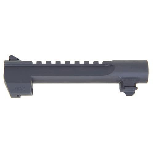 Magnum Research BAR506 OEM Replacement Barrel 50 AE 6" Black Finish Steel Material with Fixed Front Sight & Picatinny Rail for Desert Eagle Mark XIX Magnum Research BAR506 OEM Replacement Barrel 50 AE 6" Black Finish Steel Material with Fixed Front Sight & Picatinny Rail for Desert Eagle Mark XIX