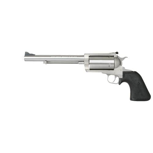 Magnum Research BFR454C7 BFR Short Cylinder SAO 454 Casull 5rd 7.50" Overall Stainless Steel with Black Rubber Grip Magnum Research BFR454C7 BFR Short Cylinder SAO 454 Casull 5rd 7.50" Overall Stainless Steel with Black Rubber Grip
