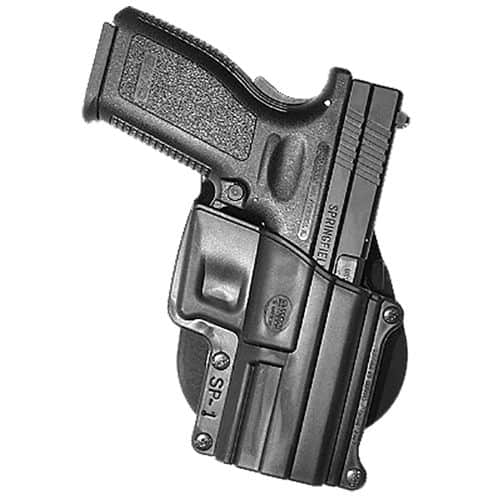 Fobus SP11 Standard Belt Paddle Springfield XD/XD(M) HS 2000 9/40/357 Plastic Black Fobus SP11 Standard Belt Paddle Springfield XD/XD(M) HS 2000 9/40/357 Plastic Black