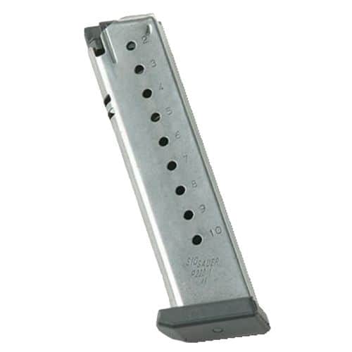 Sig Sauer MAG2204510 OEM 45 ACP Sig Sauer P220 10rd Stainless Detachable Sig Sauer MAG2204510 OEM 45 ACP Sig Sauer P220 10rd Stainless Detachable