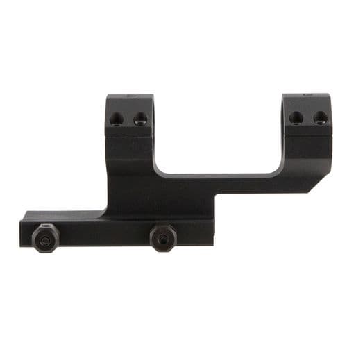 Aim Sports MTCLF117 Cantilever Scope Mount/Ring Combo Black Anodized Dual Bolt On 1" Rings 1.75" Mount Height Aluminum Rifle Cantilever Aim Sports MTCLF117 Cantilever Scope Mount/Ring Combo Black Anodized Dual Bolt On 1" Rings 1.75" Mount Height Aluminum Rifle Cantilever