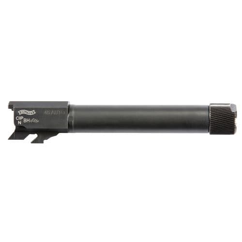 Walther Arms 282674710 Threaded Barrel 45 ACP 4.60" Black Finish Steel Material with Polygonal Rifling for Walther PPQ Walther Arms 282674710 Threaded Barrel 45 ACP 4.60" Black Finish Steel Material with Polygonal Rifling for Walther PPQ