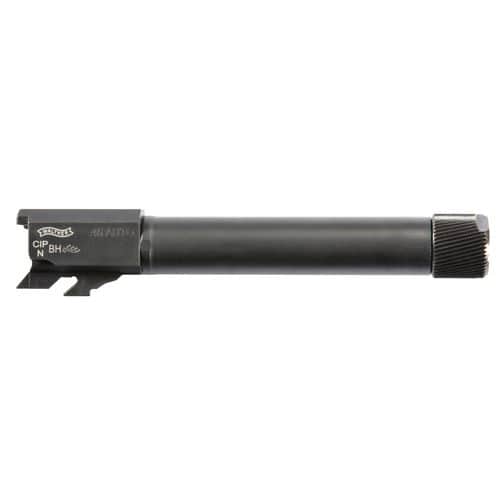 Walther Arms 282674710 Threaded Barrel 45 ACP 4.60" Black Finish Steel Material with Polygonal Rifling for Walther PPQ Walther Arms 282674710 Threaded Barrel 45 ACP 4.60" Black Finish Steel Material with Polygonal Rifling for Walther PPQ