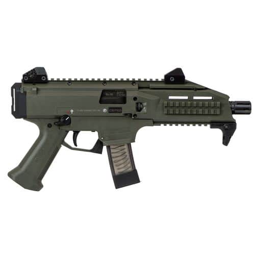 CZ-USA 91355 Scorpion EVO 3 S1 9mm Luger 7.72" TB 20+1 OD Green Cerakote CZ-USA 91355 Scorpion EVO 3 S1 9mm Luger 7.72" TB 20+1 OD Green Cerakote
