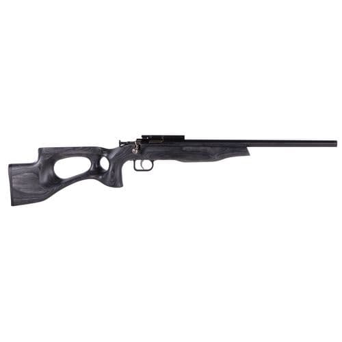 Crickett KSA2544 Black Target 22 LR 1 16.13" Black Fixed Thumbhole Stock Blued Right Hand Crickett KSA2544 Black Target 22 LR 1 16.13" Black Fixed Thumbhole Stock Blued Right Hand