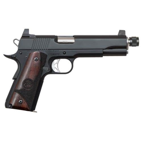 Dan Wesson 01830 Vigil SR 45 ACP 5" 8+1 Black Black Duty Stainless Steel Slide Wood Grip Dan Wesson 01830 Vigil SR 45 ACP 5" 8+1 Black Black Duty Stainless Steel Slide Wood Grip