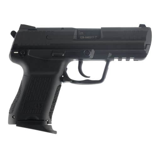 HK 81000018 HK45 Compact V1 *MA Compliant 45 ACP 3.94" 8+1 (2) Black Black Steel Slide Black Interchangeable Backstrap Grip HK 81000018 HK45 Compact V1 *MA Compliant 45 ACP 3.94" 8+1 (2) Black Black Steel Slide Black Interchangeable Backstrap Grip