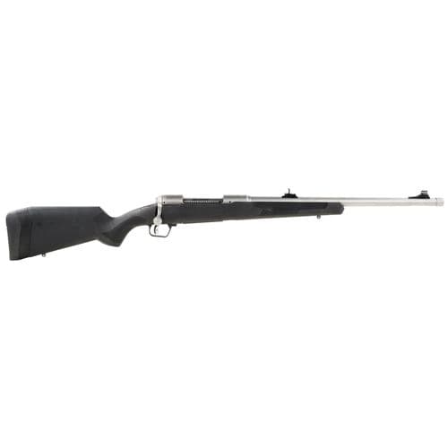 Savage Arms 57043 110 Brush Hunter 338 Win Mag 4+1 Cap 20" Matte Stainless Rec/Barrel Matte Black Stock Right Hand (Full Size) Savage Arms 57043 110 Brush Hunter 338 Win Mag 4+1 Cap 20" Matte Stainless Rec/Barrel Matte Black Stock Right Hand (Full Size)