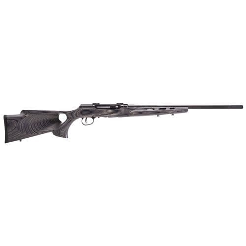 Savage Arms 47215 A22 Target Semi-Auto 22 LR 10+1 Cap 22" Satin Black Rec/Barrel Gray Laminate Fixed Thumbhole Stock Right Hand (Full Size) Savage Arms 47215 A22 Target Semi-Auto 22 LR 10+1 Cap 22" Satin Black Rec/Barrel Gray Laminate Fixed Thumbhole Stock Right Hand (Full Size)