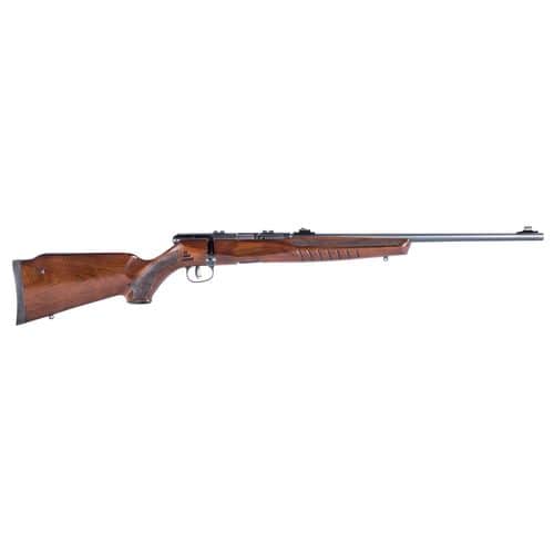 Savage Arms 70510 B22 G Bolt 22 WMR 10+1 Cap 21" Matte Blued Rec/Barrel Stain Hardwood Stock Right Hand (Full Size) Savage Arms 70510 B22 G Bolt 22 WMR 10+1 Cap 21" Matte Blued Rec/Barrel Stain Hardwood Stock Right Hand (Full Size)