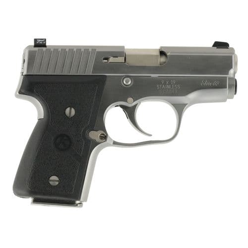 Kahr Arms M9098NA MK Elite *CA Compliant 9mm Luger 3" 6+1,7+1 Polished Stainless Steel Textured Wraparound Black Nylon Grip Kahr Arms M9098NA MK Elite *CA Compliant 9mm Luger 3" 6+1,7+1 Polished Stainless Steel Textured Wraparound Black Nylon Grip