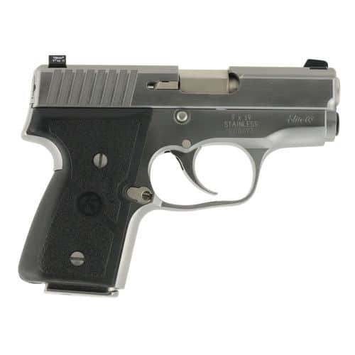Kahr Arms M9098NA MK Elite *CA Compliant 9mm Luger 3" 6+1,7+1 Polished Stainless Steel Textured Wraparound Black Nylon Grip Kahr Arms M9098NA MK Elite *CA Compliant 9mm Luger 3" 6+1,7+1 Polished Stainless Steel Textured Wraparound Black Nylon Grip
