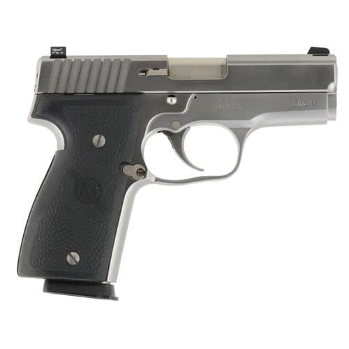 Kahr Arms K9098NA K Elite 9mm Luger 3.50" 7+1,8+1 Polished Stainless Steel Textured Wraparound Black Polymer Grip Night Sights Kahr Arms K9098NA K Elite 9mm Luger 3.50" 7+1,8+1 Polished Stainless Steel Textured Wraparound Black Polymer Grip Night Sights