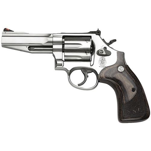 Smith & Wesson 178012 Performance Center Pro 686 SSR 357 Mag 6rd 4" Stainless Matte Silver Stainless Steel Wood Grip Smith & Wesson 178012 Performance Center Pro 686 SSR 357 Mag 6rd 4" Stainless Matte Silver Stainless Steel Wood Grip