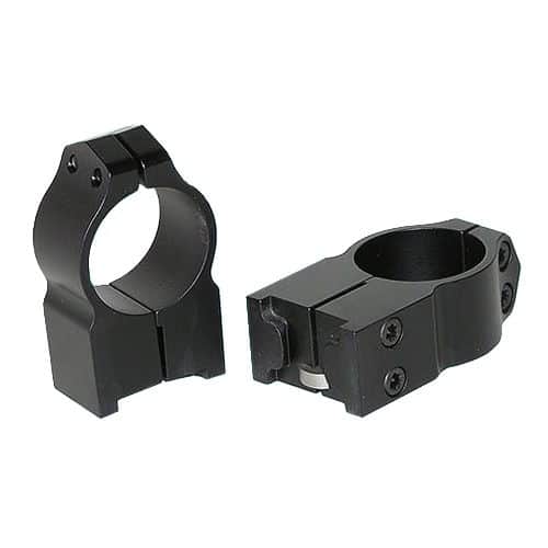 Warne 2R7M Maxima Grooved Receiver Ring Set Dovetail Ruger M77/Hawkeye, Fixed 1" High Matte Black Warne 2R7M Maxima Grooved Receiver Ring Set Dovetail Ruger M77/Hawkeye, Fixed 1" High Matte Black