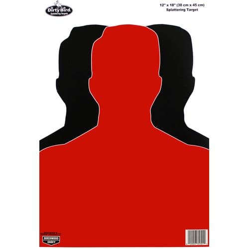Birchwood Casey 35701 Dirty Bird Silhoutte III Silhouette Hanging Tagboard Target 12" x 18" 100 Per Pack Birchwood Casey 35701 Dirty Bird Silhoutte III Silhouette Hanging Tagboard Target 12" x 18" 100 Per Pack