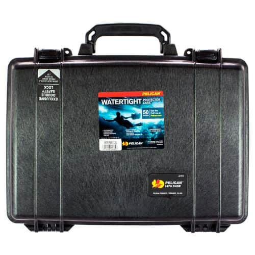 Pelican 1470 Protector Laptop Case Black 16" Interior 15.70" x 10.70" x 3.90" Polymer Pelican 1470 Protector Laptop Case Black 16" Interior 15.70" x 10.70" x 3.90" Polymer