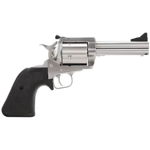 Magnum Research BFR44MAG5 BFR Short Cylinder 44 Rem Mag 5rd 5" Overall Stainless Steel with Black Rubber Grip Magnum Research BFR44MAG5 BFR Short Cylinder 44 Rem Mag 5rd 5" Overall Stainless Steel with Black Rubber Grip
