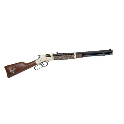 Henry H006WL2 Big Boy Wildlife Edition II 44 Rem Mag 10+1 20" Polished Brass American Walnut Right Hand Henry H006WL2 Big Boy Wildlife Edition II 44 Rem Mag 10+1 20" Polished Brass American Walnut Right Hand