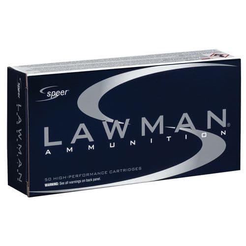 Speer Ammo 53955 Lawman 40 S&W 165 gr Total Metal Jacket (TMJ) 50 Bx/ 20 Cs Speer Ammo 53955 Lawman 40 S&W 165 gr Total Metal Jacket (TMJ) 50 Bx/ 20 Cs