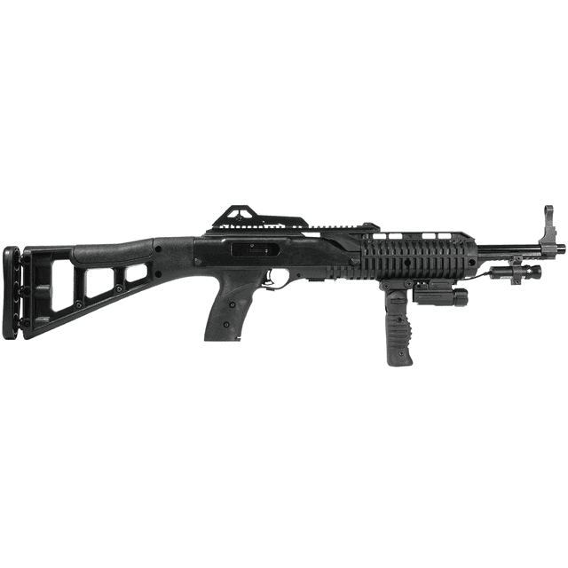 Hi-Point 995FGFLLAZTS 995TS Carbine 9mm Luger 16.50" 10+1 Black All Weather Molded Stock W/Forward Folding Grip, Weapon-Mounted Flashlight and Laser Hi-Point 995FGFLLAZTS 995TS Carbine 9mm Luger 16.50" 10+1 Black All Weather Molded Stock W/Forward Folding Grip, Weapon-Mounted Flashlight and Laser