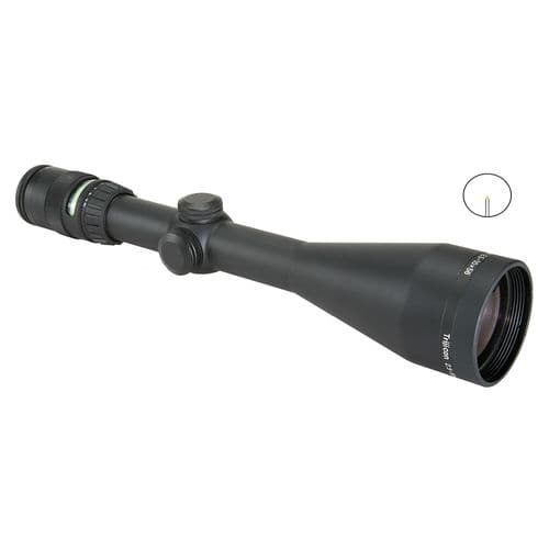 Trijicon 200033 AccuPoint Black Hardcoat Anodized 2.5-10x56mm 30mm Tube Illuminated Green Triangle Post Reticle Trijicon 200033 AccuPoint Black Hardcoat Anodized 2.5-10x56mm 30mm Tube Illuminated Green Triangle Post Reticle
