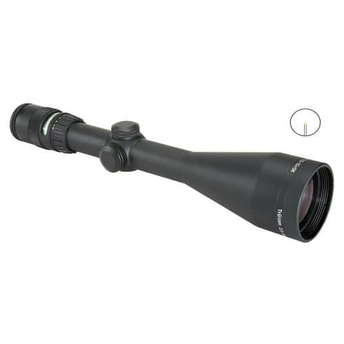 Trijicon 200033 AccuPoint Black Hardcoat Anodized 2.5-10x56mm 30mm Tube Illuminated Green Triangle Post Reticle Trijicon 200033 AccuPoint Black Hardcoat Anodized 2.5-10x56mm 30mm Tube Illuminated Green Triangle Post Reticle