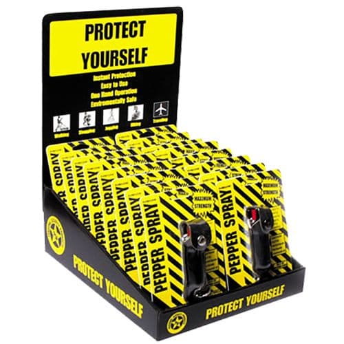 Eliminator Spray EKCH1416 Pepper Spray Lipstick Case Counter Display Pepper Spray 16 .5oz Eliminator Spray EKCH1416 Pepper Spray Lipstick Case Counter Display Pepper Spray 16 .5oz