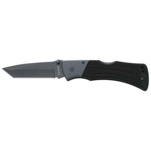 Ka-Bar 3064 Mule 3.94" Folding Tanto Plain Gray 420 SS Blade G10 Black Handle Ka-Bar 3064 Mule 3.94" Folding Tanto Plain Gray 420 SS Blade G10 Black Handle
