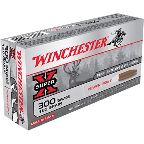 Winchester Ammo Power-Point 300 Savage 150 gr Power Point - X3001 Winchester Ammo Power-Point 300 Savage 150 gr Power Point - X3001