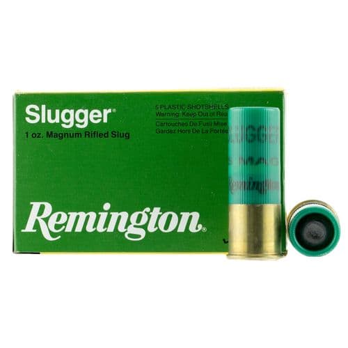 Remington Ammunition 20302 Slugger 12 Gauge 2.75" 1 oz 5 Bx/ 50 Cs Remington Ammunition 20302 Slugger 12 Gauge 2.75" 1 oz 5 Bx/ 50 Cs