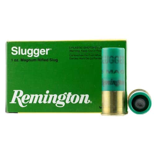 Remington Ammunition 20302 Slugger 12 Gauge 2.75" 1 oz 5 Bx/ 50 Cs Remington Ammunition 20302 Slugger 12 Gauge 2.75" 1 oz 5 Bx/ 50 Cs