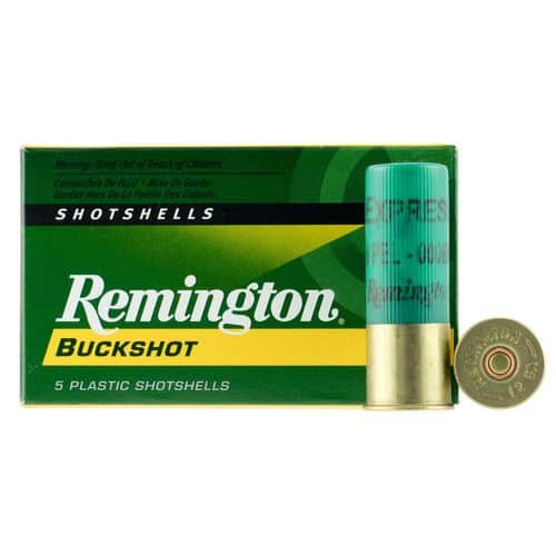 Remington Ammunition 20406 Express 12 Gauge 2.75" 8 Pellets 000 Buck Shot 5 Bx/ 50 Cs Remington Ammunition 20406 Express 12 Gauge 2.75" 8 Pellets 000 Buck Shot 5 Bx/ 50 Cs