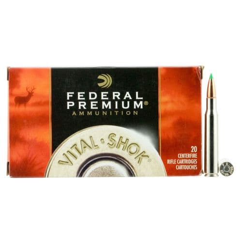 Federal P3006Q Premium 30-06 Springfield 165 gr Nosler Ballistic Tip (NBT) 20 Bx/ 10 Cs Federal P3006Q Premium 30-06 Springfield 165 gr Nosler Ballistic Tip (NBT) 20 Bx/ 10 Cs