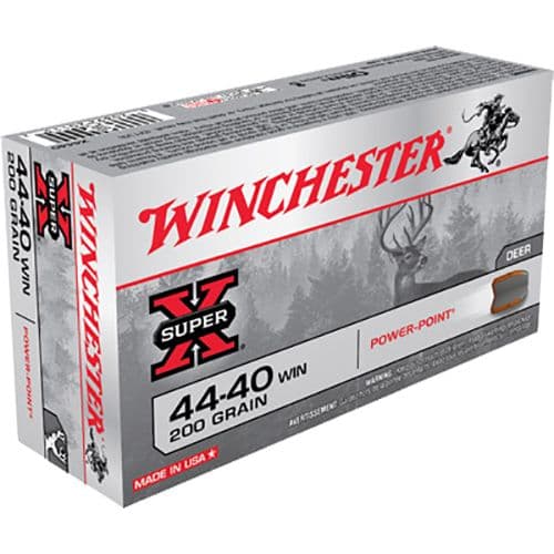 Winchester Ammo Super X 44-40 Win 200 gr Power Point - X4440 Winchester Ammo Super X 44-40 Win 200 gr Power Point - X4440